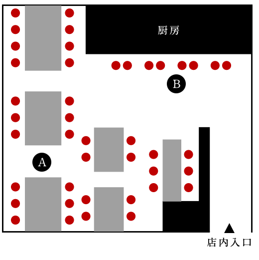 店内見取図